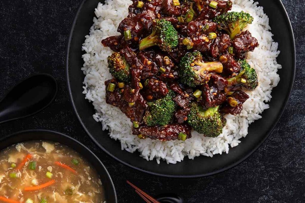 Beef with Broccoli Dinner Special