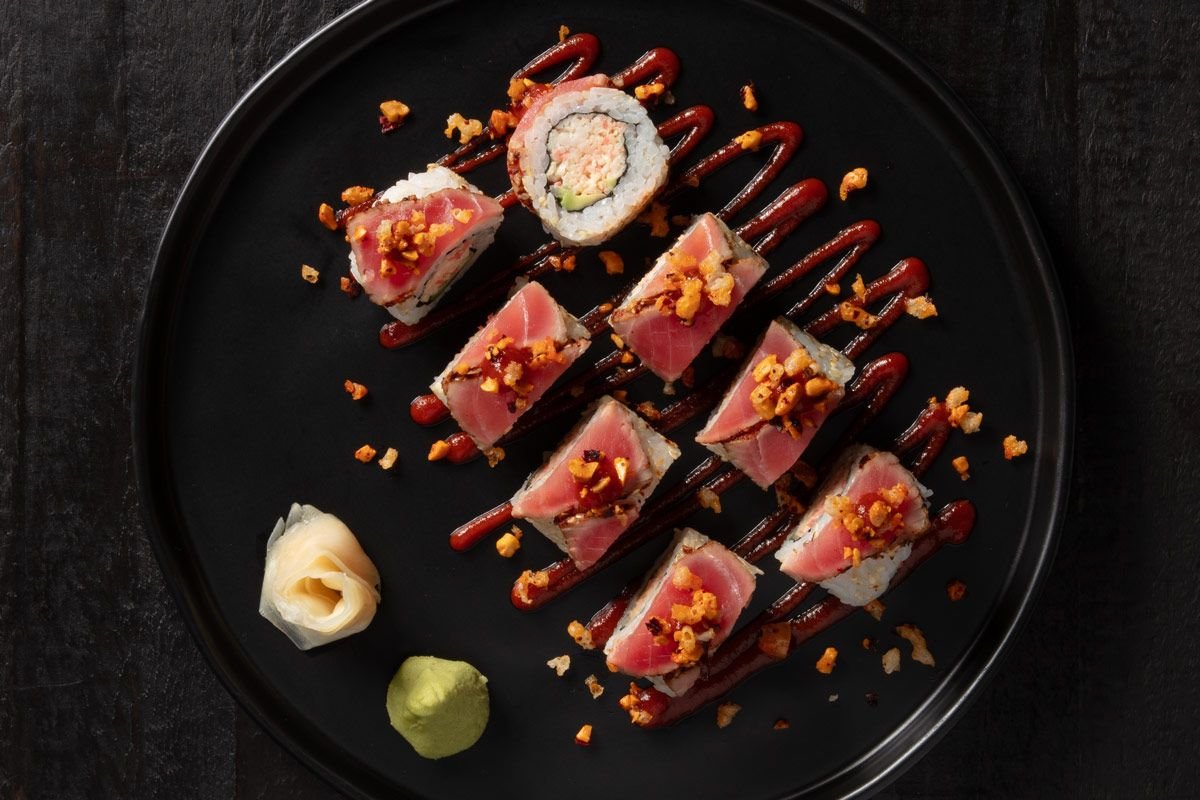 Kung Pao Dragon Roll